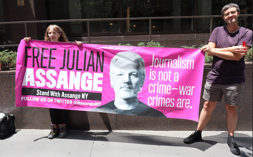 Réunion à Paris ce mercredi pour soutenir Julian Assange !
