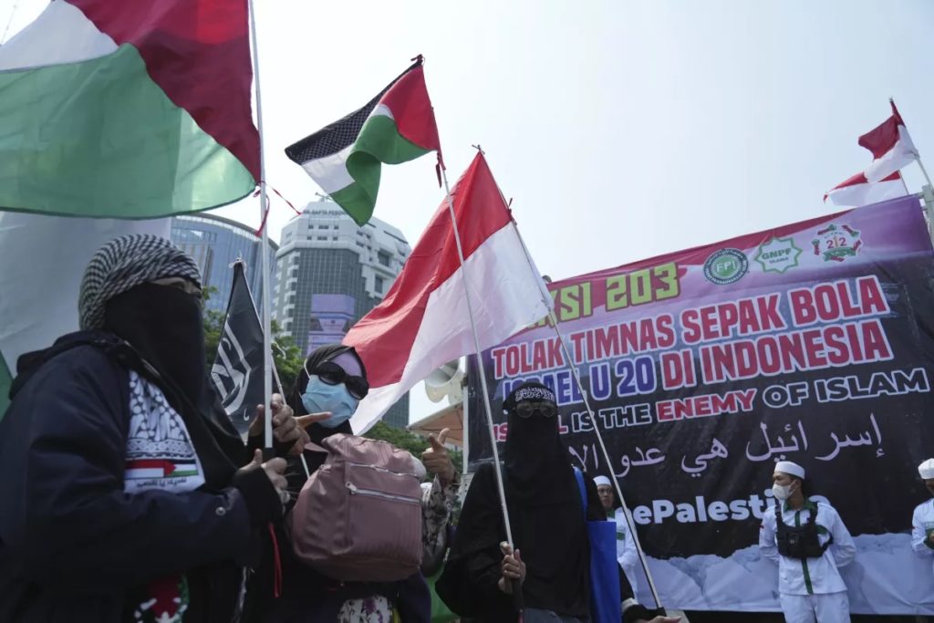 L’Indonésie ne veut pas d’Israël à la coupe du monde de football des jeunes
