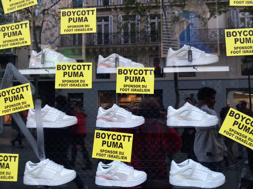 PUMA, on n'achète pas !