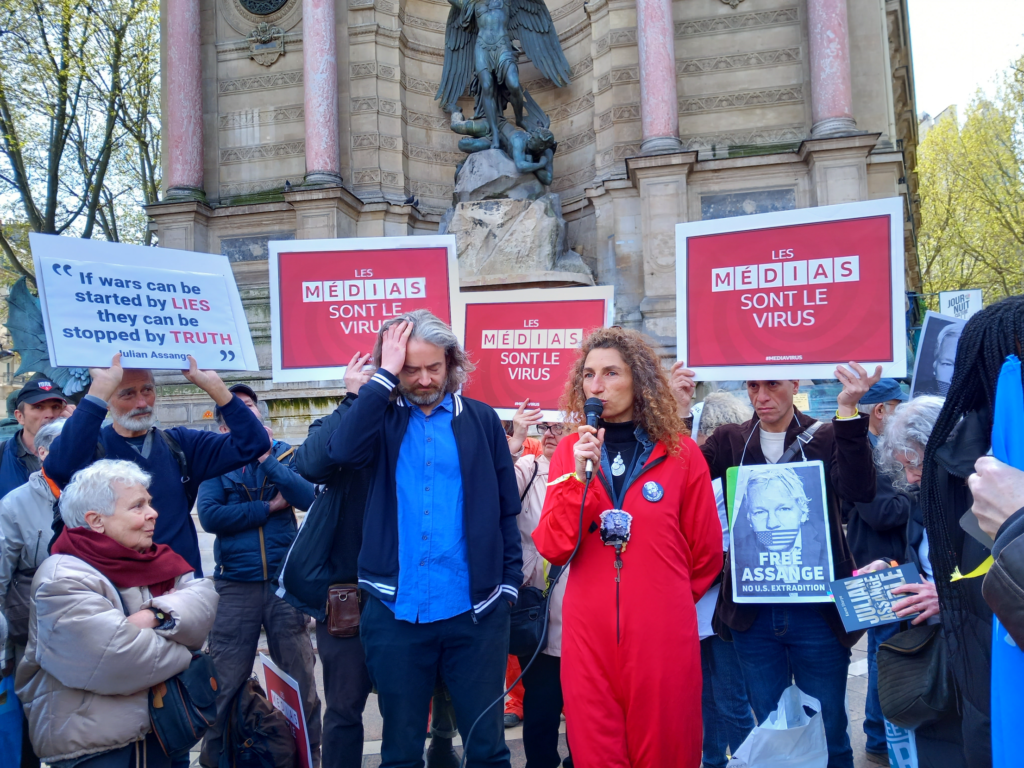 Mobilisation pour Julian Assange dimanche à Paris