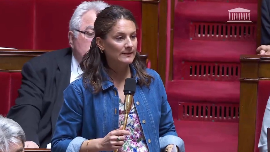 Apartheid israélien : "Pas de justice, pas de paix". Excellent discours d'Elsa Faucillon à l'Assemblée (Vidéo)