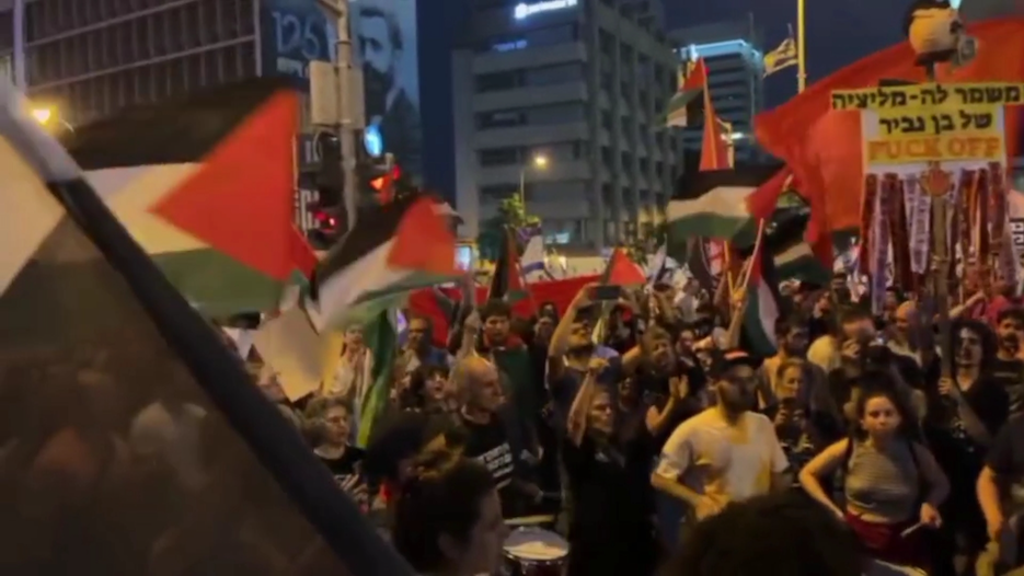 Les dissidents anti-occupation de plus en plus nombreux dans les manifestations (Vidéos)