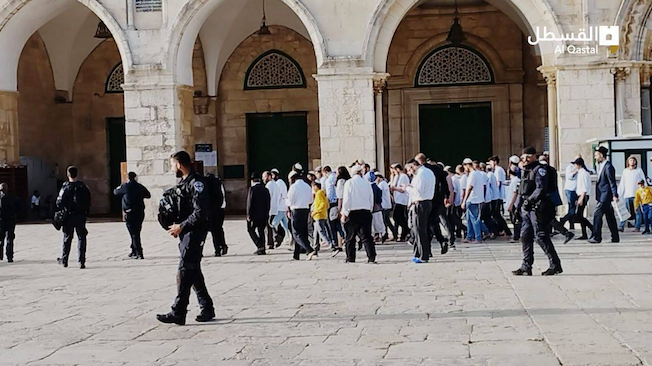 "Marche des drapeaux" : l'Esplanade des Mosquées envahie par les colons dès le matin