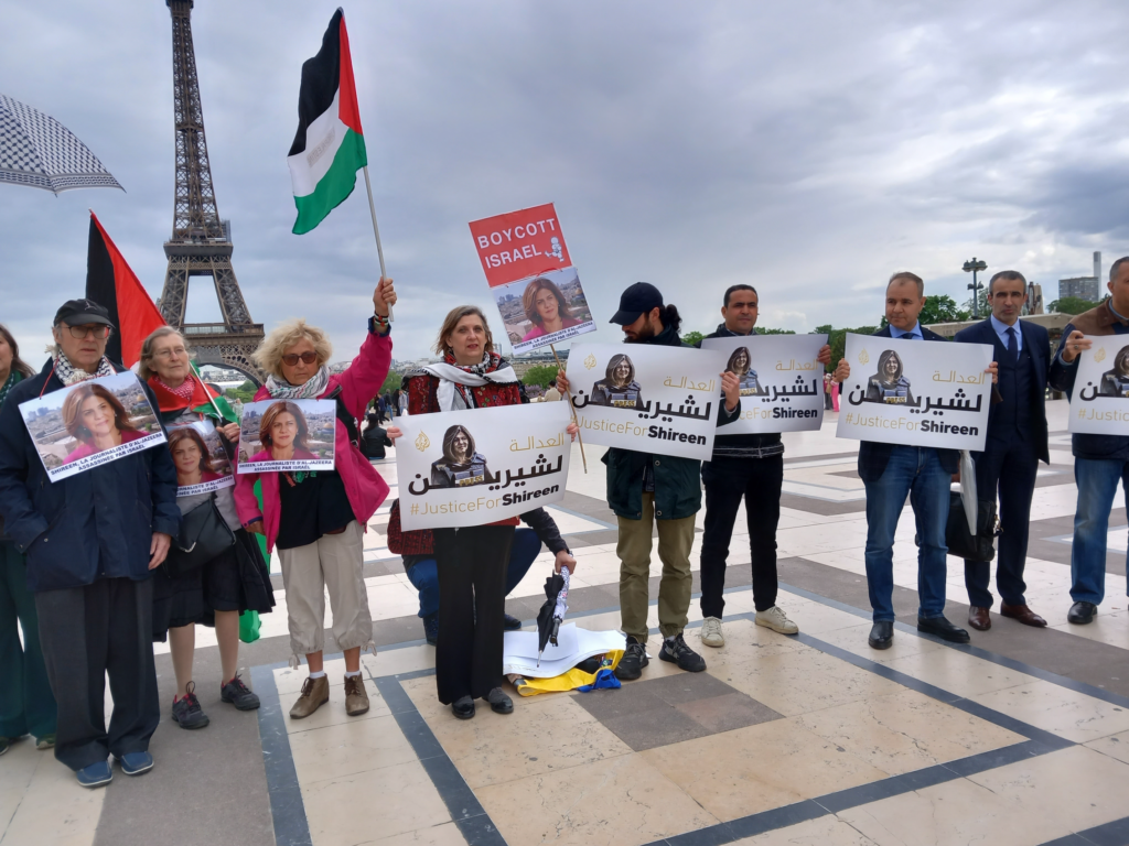 Hommage à Shirine Abu Akleh ce jeudi au Trocadéro