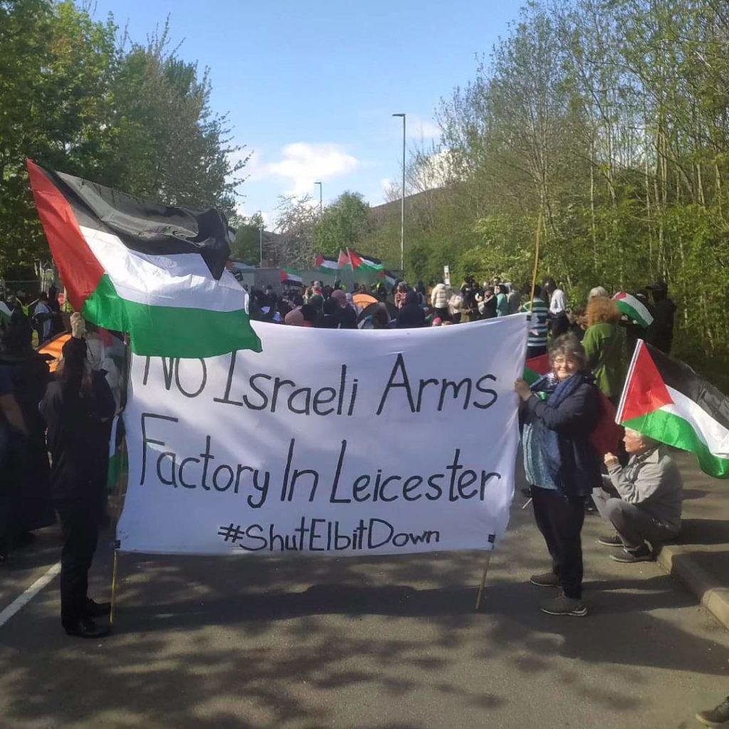 UK : Palestine Action installe son camp devant l'usine Elbit de Leicester ! (Videos)