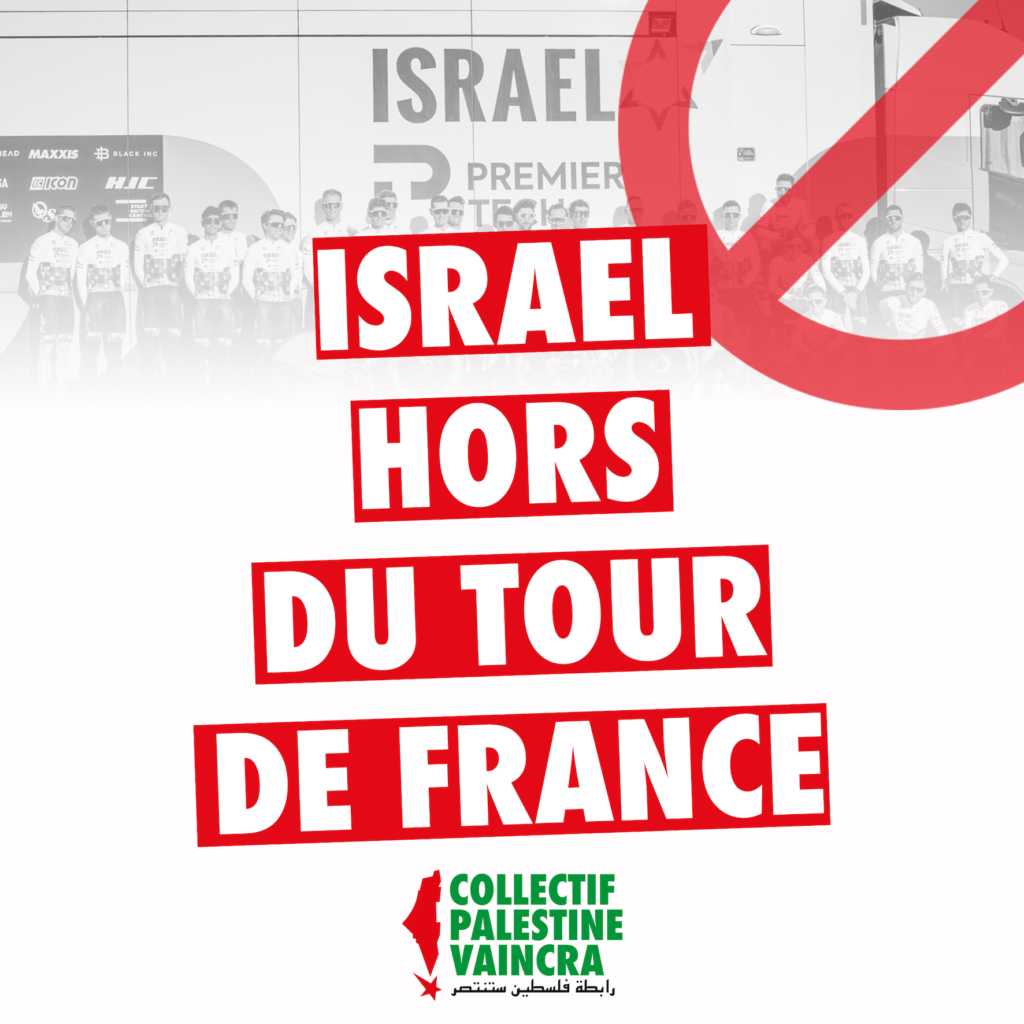 Israel hors du Tour de France cycliste !