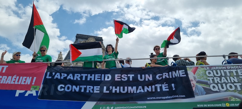 Solidarité ! Paris Palestine Tour ! (Vidéo)