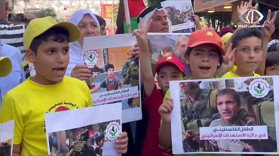 Palestine : les enfants se mobilisent (vidéos)