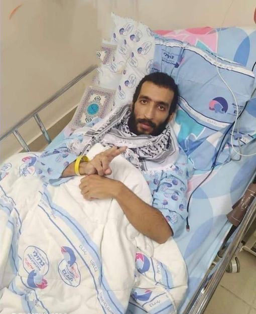 Kayed Fasfous continue sa grève de la faim au risque de sa vie