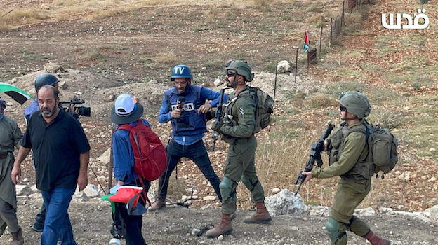 Agressions et emprisonnements en série des journalistes palestiniens par Israël