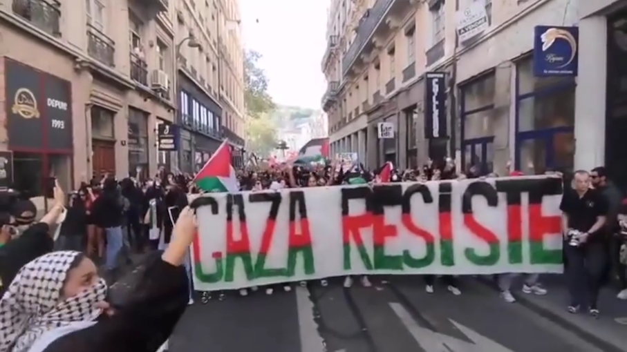Gaza résiste, et Lyon aussi !