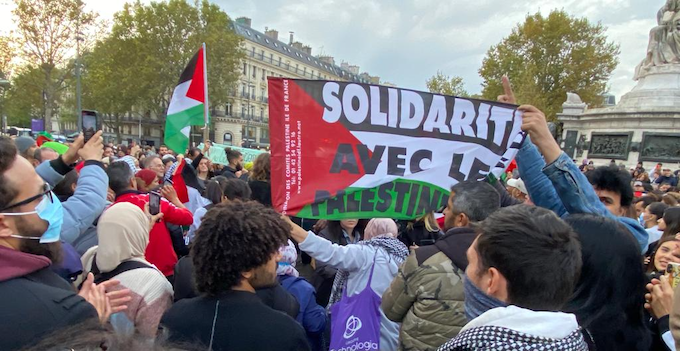 "La vie des Palestiniens vaut bien une amende de 135 euros" (Vidéo)