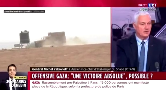 Le Général Michel Yakovieff ancien vice-chef d'état major du Shape (OTAN) ne parie pas sur Israël...