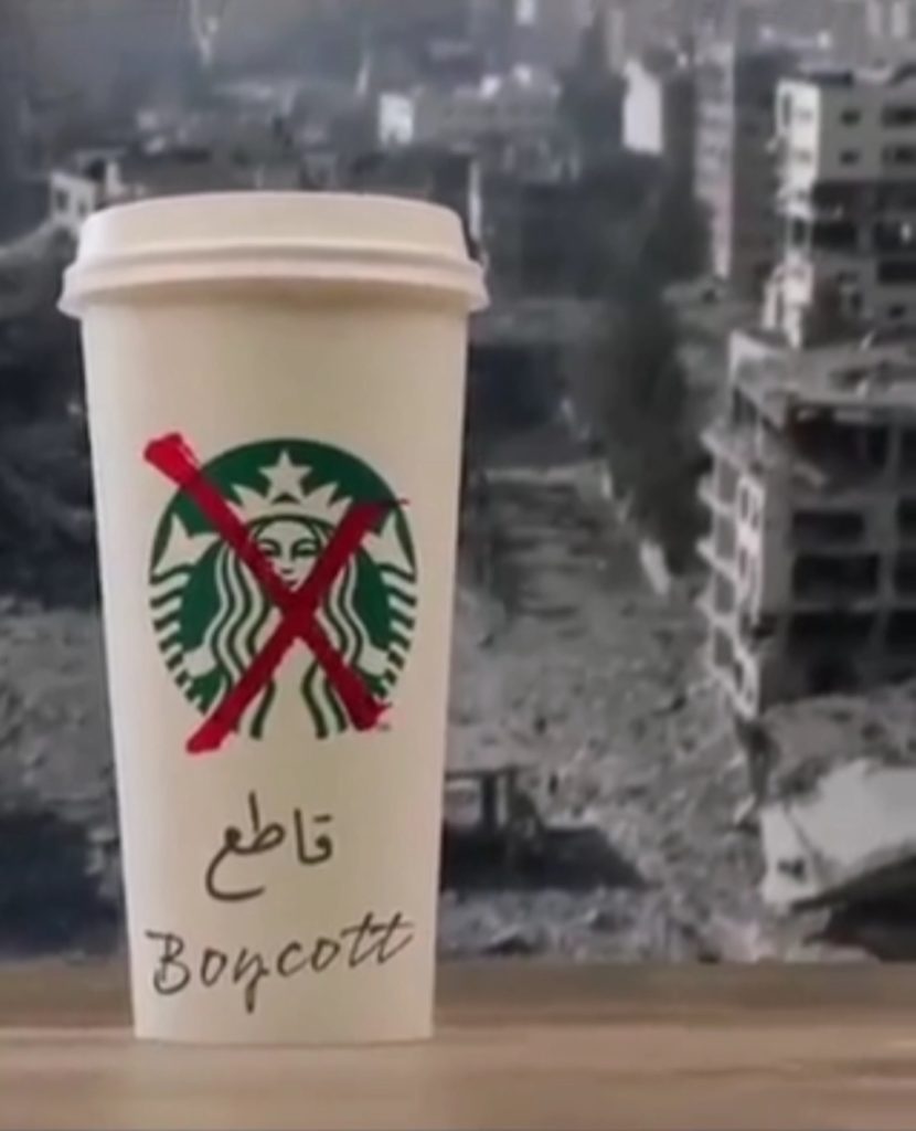 Boycott : Starbucks est entré dans la danse ! (Vidéo)