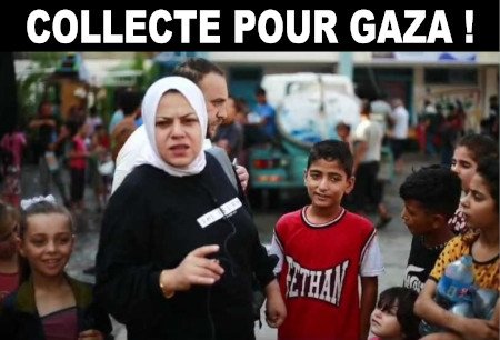 Collecte pour Gaza