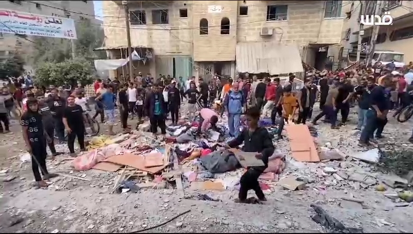 Entre bombes et mensonges, le calvaire des Palestiniens