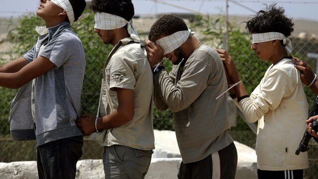 L'emprisonnement de masse dans le système colonial Israélien