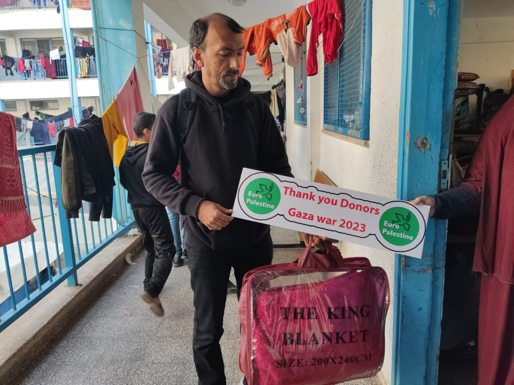 Collecte : couvertures et matériel médical pour Khan Younes grâce à vos dons
