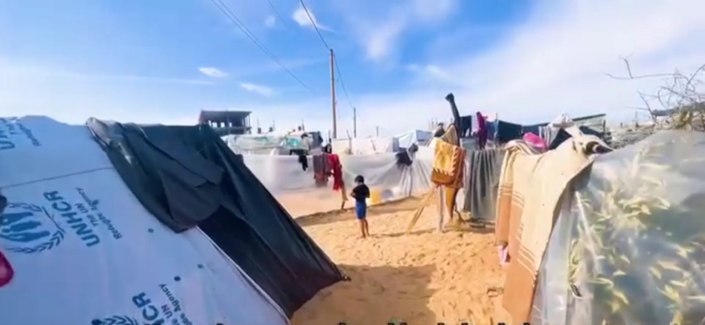 Visite de la seule "zone sûre" dans la  la bande de Gaza (Vidéo)