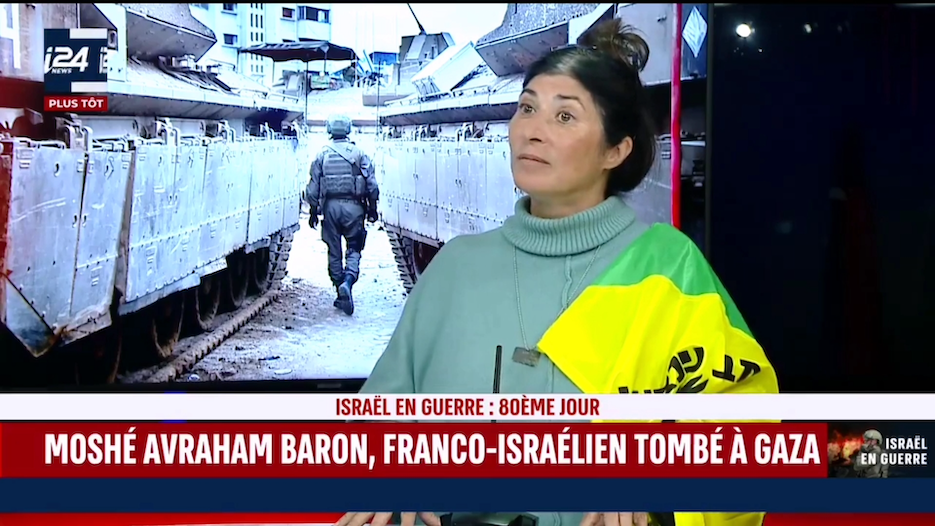 Sur i24, une franco-israélienne propose la bombe atomique pour se débarrasser des Palestiniens