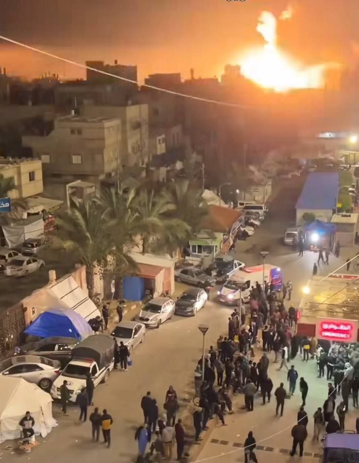 Bombardements massifs ce mardi soir sur Khan Younès. Le silence tue !