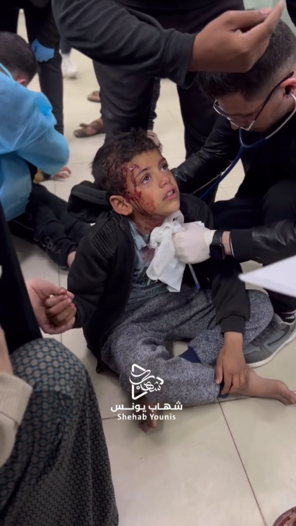 Arrêtez de bombarder les enfants de Gaza ! (Vidéo)