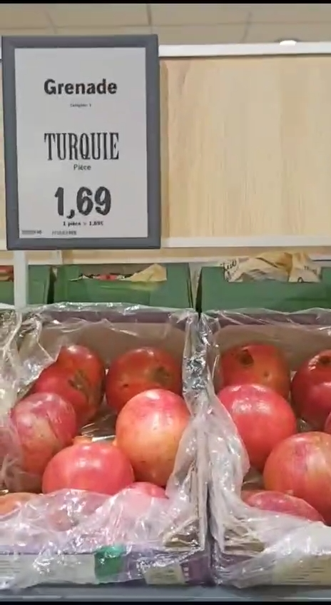 Il y a les grenades israéliennes qui tuent, et celles exposées dans nos supermarchés avec un affichage trompeur !