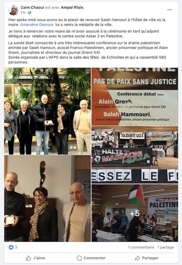 À Grenoble, la censure CRIF/Préfet/Merdias subit un échec retentissant