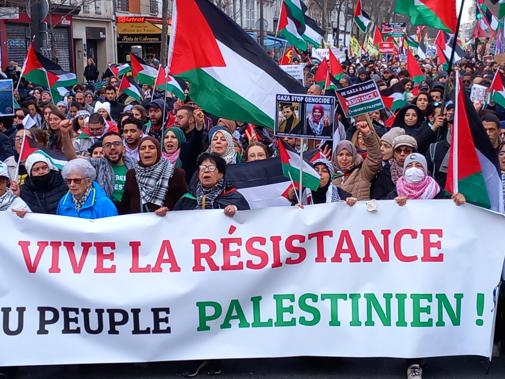 Paris : Soutien indéfectible à la libération de la Palestine (Vidéo et photos)