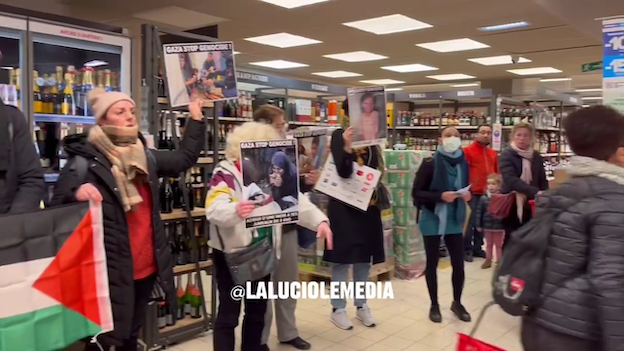 Nouvelle action boycott Carrefour à Paris