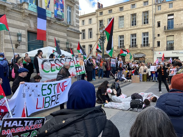 Solidarité dans le monde entier avec le peuple palestinien martyrisé