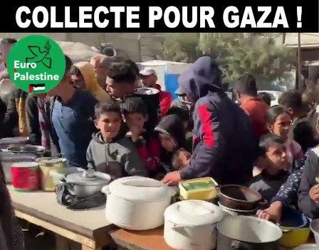 Collecte pour Gaza