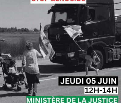 Rassemblement à Paris ce jeudi ! Des sanctions contre les criminels de guerre et leurs soutiens !