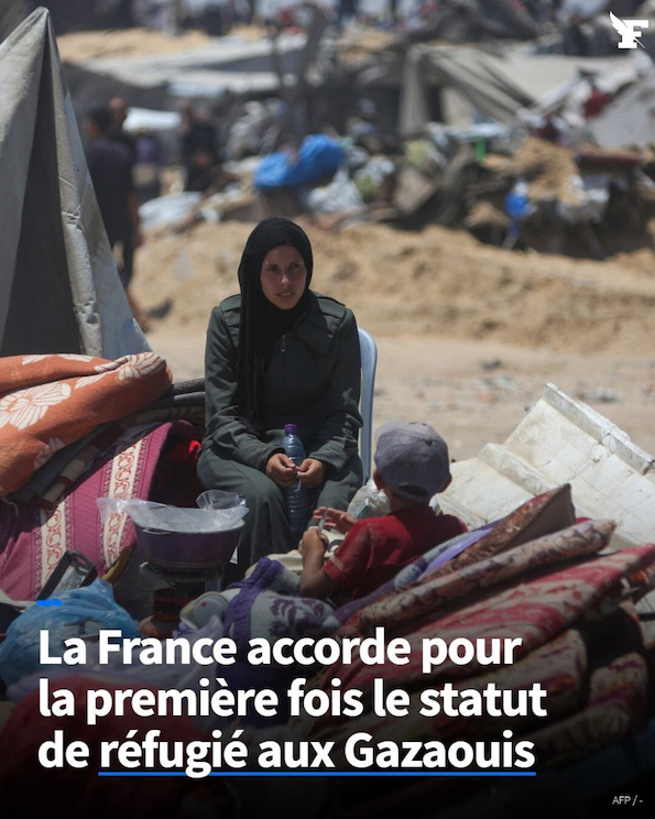 La France accorde pour la première fois le statut de réfugié à des Gazaouis  non reconnus par l'ONU – CAPJPO EuroPalestine